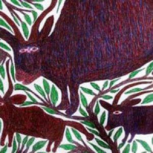 بررسی آثار هنرمندان خود آموخته و چهارمین کارگاه یکروزه هنری