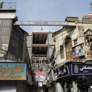 سقف شیشه ای پاساژ تاریخی کریستال پالاس فرو ریخت