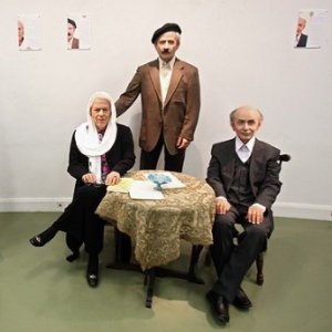 نمایشگاه تندیس های مشاهیر ایران در خانه هنرمندان