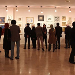 نمایشگاه منتخب آثار طراحی و نقاشی در نگارخانه لاله