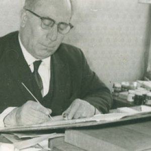 نکوداشت محمدعلی زاویه در گالری برگ