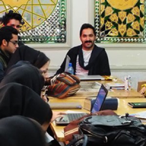 گزارش تصویری ورکشاپ پوستر محمد اردلانی در اراک