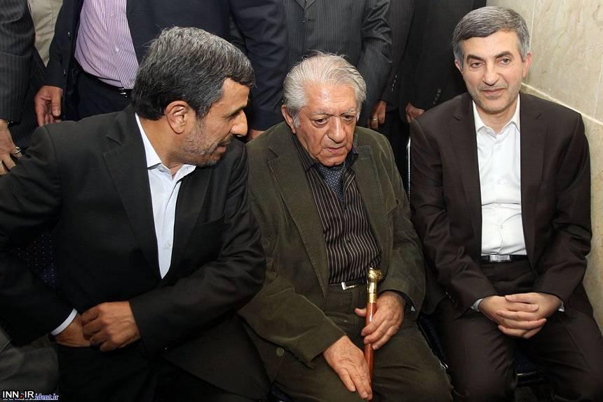 سوء استفاده اسفندیار رحیم مشایی از عزت الله انتظامی