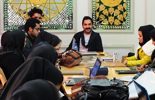 گزارش تصویری ورکشاپ پوستر محمد اردلانی در اراک